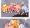 Flower headdress Hanfu hairpin silk flower hair accessories tassel side clip female ancient style headdress Flower hairpin flower clip accessories