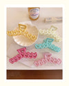 Dopamine love hairpin female  new shark clip hairpin back head updo hair clip sweet headdress