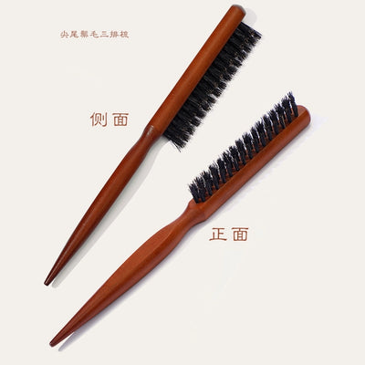 retro geometric wood hair combs hairdressing comb