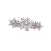 Christmas Simple Style Women's Snowflake Alloy Inlay Zircon Hair Clip