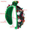 Christmas Elegant Classic Style Women's Santa Claus Snowflake Alloy Inlay Resin Rhinestones Hair Band