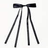 2.5cm polyester multi-color girl ribbon bow hairpin Lady temperament double ribbon duckbill clip top clip hair accessories