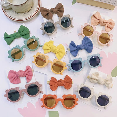 cute bow knot cloth hair band