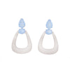 1 Pair Elegant Simple Style U Shape Plating Copper Drop Earrings