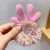 fashion cartoon plush handmade hair tie 1 piece