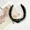 Rock Streetwear Women's Leopard Plush Hair Band