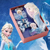 Children's hair accessories bow hairpin Princess Elsa headdress children's hairpin frozen comb suit gift box