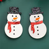 Christmas Cute Sweet Women's Christmas Tree Santa Claus Snowman Alloy Plastic Hair Clip