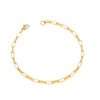 Simple Style Classic Style Geometric 304 Stainless Steel 18K Gold Plated Bracelets In Bulk