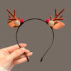 Christmas Cute Sweet Women's Antlers Imitation Antlers Flocking Hair Band