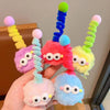 new girl cute three-dimensional cartoon hairpin baby winter funny plush hairpin headdress children's hair accessories