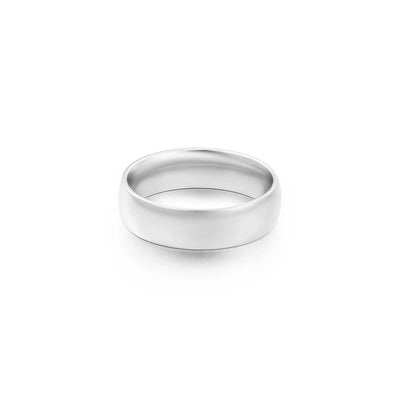 Xuanhao  Simple Gloss Curved Titanium Steel Ring  Explosions Unisex Ring Spot