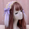 Stall  Lolita hair band Japanese cute girl headdress Lolita hair accessories cosplay maid lace hair band