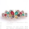 Rhinestone hairpin combination hot sale metal spring clip hair accessories ponytail clip hairpin antique headdress stall jewelry