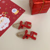 Christmas Cute Women's Christmas Tree Santa Claus Elk Hair Clip