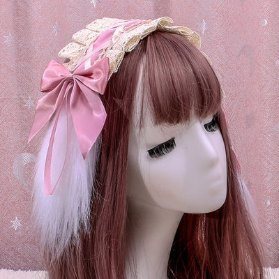 Stall  Lolita hair band Japanese cute girl headdress Lolita hair accessories cosplay maid lace hair band