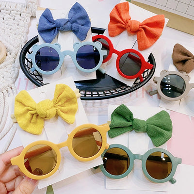 cute bow knot cloth hair band