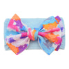 casual plaid bow knot cloth hair band