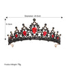 explosion crown classic baroque retro hair accessories luxury diamond bridal wedding accessories photo headdress