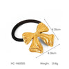 Women's IG Style Korean Style Starfish Heart Shape Bow Knot 304 Stainless Steel Plating Hair Tie