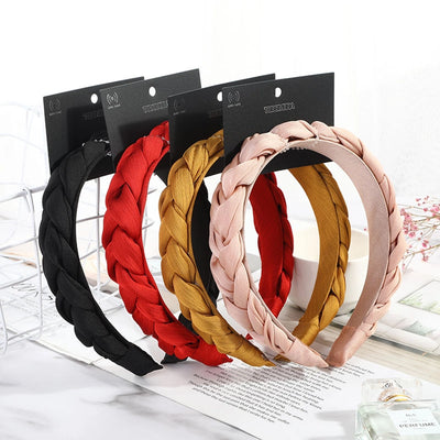 simple style braid twist cloth handmade hair band 1 piece