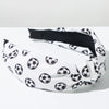 Casual Elegant Women's Football Cloth Printing Hair Band