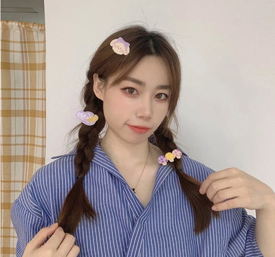 cartoon style cartoon arylic hair clip