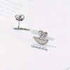 1 Pair Simple Style Geometric 304 Stainless Steel Stainless Steel Earrings