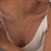 Jewelry Elegant Vintage Style Simple Style Solid Color 201 Stainless Steel Pendant Necklace