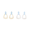 1 Pair Elegant Simple Style U Shape Plating Copper Drop Earrings