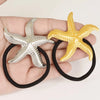 Women's Simple Style Starfish 304 Stainless Steel Plating Hair Tie