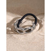 Women's Simple Style Classic Style 8-Shaped 304 Stainless Steel Plating Titanium Steel Hair Tie