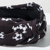 Casual Elegant Women's Football Cloth Printing Hair Band