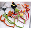 cute rabbit heart shape frog yarn hair band 1 piece