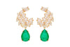 1 Pair Elegant Shiny Geometric Plating Copper Drop Earrings