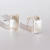 1 Pair Elegant Vintage Style Commute C Shape Irregular Plating Frill Brass 24K Gold Plated Earrings