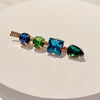 classic style solid color rhinestone diamond hair clip