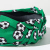 Casual Elegant Women's Football Cloth Printing Hair Band