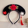 Gege hairband palace style noble flag head hoop Zhen Huan legend empress imperial concubine hairpin performance props headdress hair accessories