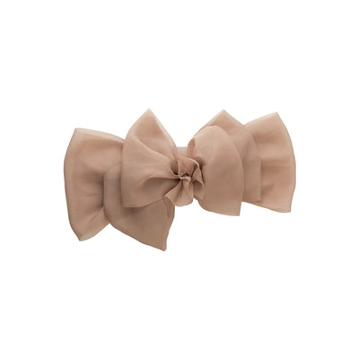 fashion bow shaped headdress women's floating oversized barrettes hairpin