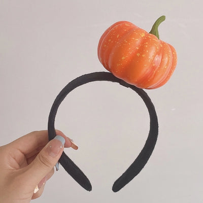 Girl'S Simple Style Carrot Plush Mixed materials Handmade Hair Band