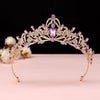 Baroque Vintage Black Luxury Crown Bridal Tiara Wedding Dress Wedding 18th Birthday Female Crown  New