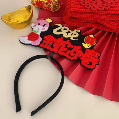 Casual Cute Women's Word Snake Cloth Hair Band