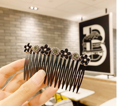 Bangs Hair Comb Broken Hair Arrangement Comb Elegant  Toothed Hairpin Girl's Non-slip Hair Fork Hair Accessories Headdress