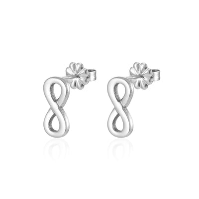 1 Pair Simple Style Geometric 304 Stainless Steel Stainless Steel Earrings