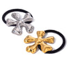 Women's Elegant Luxurious Classic Style Flower 304 Stainless Steel Hair Tie