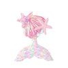 cute mermaid sequin cloth patchwork hair clip