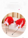 Cute Plush Cat Ear Hairband Autumn and Winter New Cat Rabbit Ear Fox Beast Ear Sexy Anchor Bell Headwear