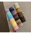 Seamless hair band hair rope high elastic simple rubber band Ponytail canned durable hair tie new headdress high rubber band