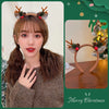 Christmas Cute Sweet Women's Antlers Imitation Antlers Flocking Hair Band